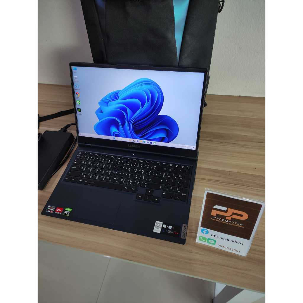 💻 โน๊ตบุ๊ค LENOVO LEGION 5 RTX3060 300W เล่นเกมส์แรงๆ