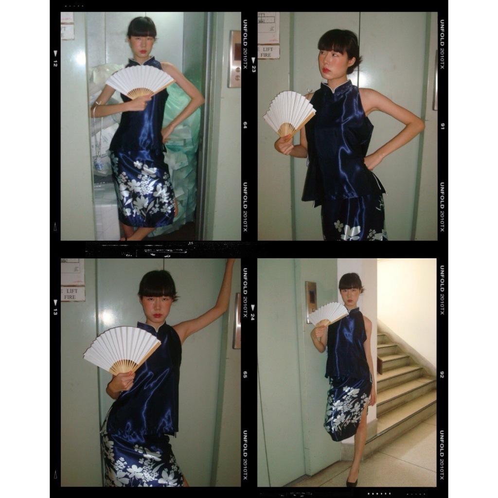 กระโปรงผ่าข้าง Lyn skirt CNY2024 ส่ง23Jan