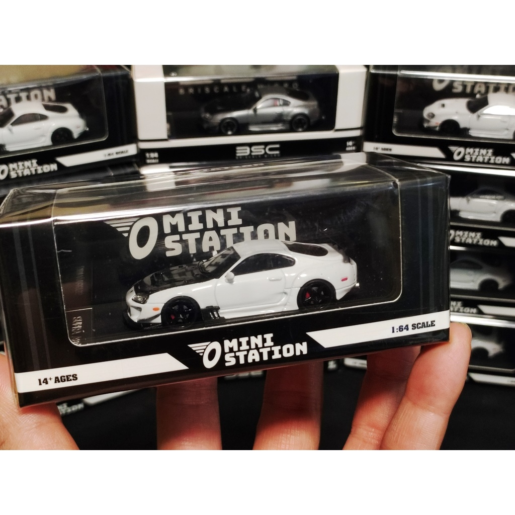 โมเดลรถSupra 1:64 model Toyota Supra A80 JZA80 โตโยต้า ซูปร้า 1/64  ราคา OK โมเดลรถของขวัญ