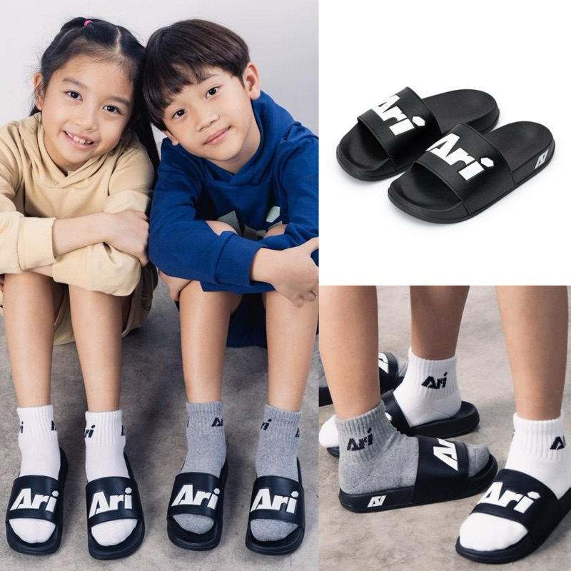 รองเท้าแตะ ของเด็ก ARI KIDS SLIDE SANDALS ของแท้ (เพิ่มค่าธรรมเนียมShopee 5%)
