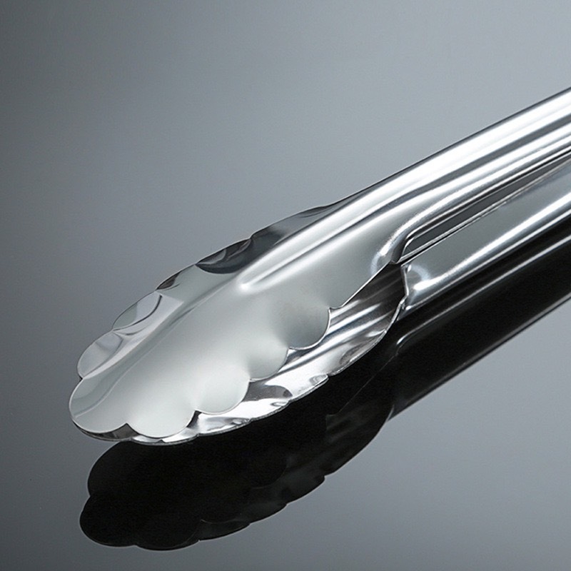 ที่คีบอาหาร ที่คีบบุฟเฟต์ ที่คีบอาหารล็อคเก็บได้ สแตนเลส304 - รูปที่ 5