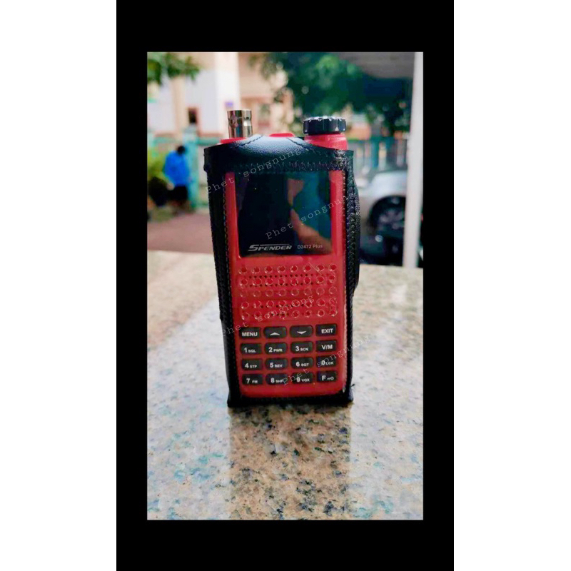 Spender​ d2472 ซองหนัง ซองวิทยุ ซองวิทยุสื่อสาร ซองกันรอย