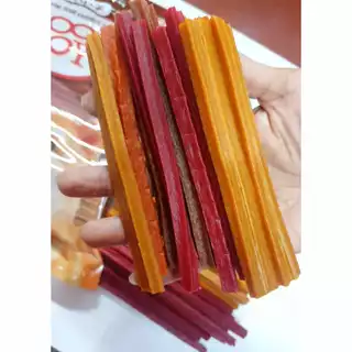 ขนมสุนัข GOOD BOYแท่งเหลี่ยม ขนาด500กรัม(สุนัขแพ้ไก่ทานได้)