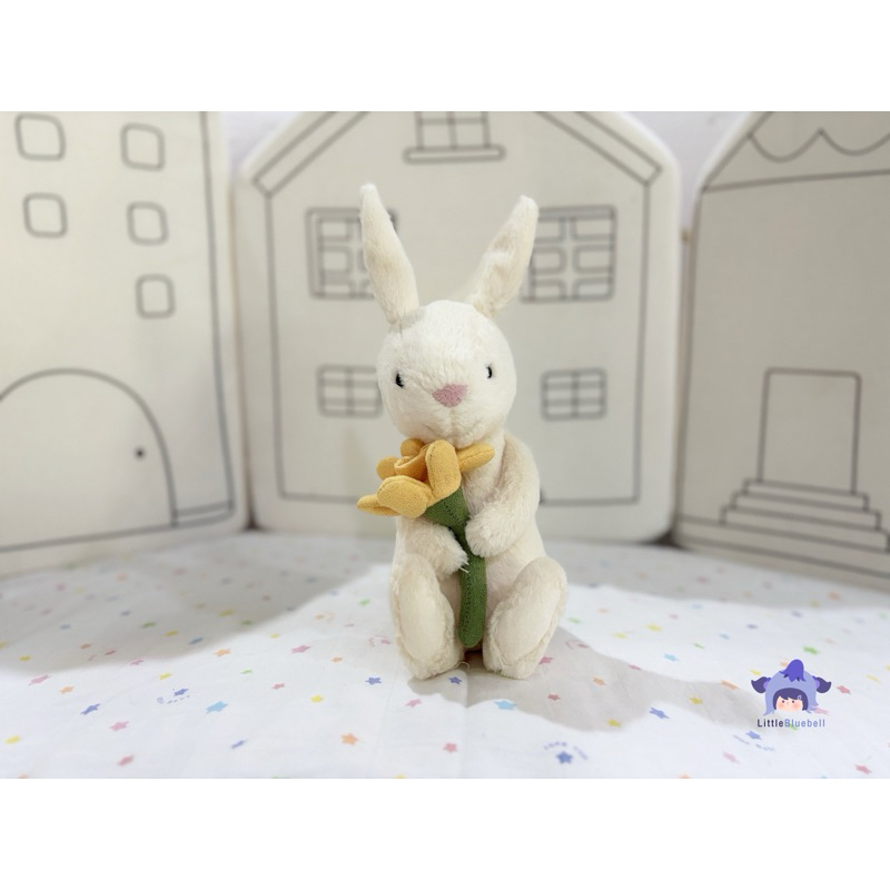 (มือสอง) Jellycat Bobbi Bunny With Daffodil