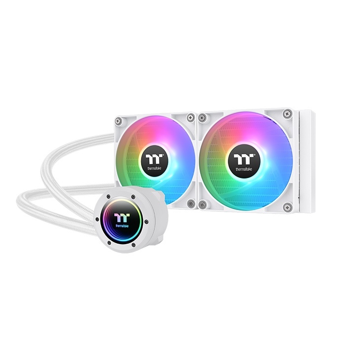 THERMALTAKE TH240 V2 ARGB Sync All-In-One Liquid Cooler - Snow Edition (CL-W364-PL12SW-A)