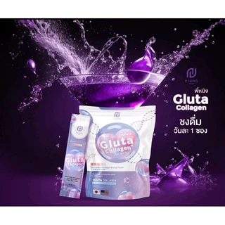 Gluta P'Ning กูลต้าผิว น้ำชงพี่หนิง ผสมคอลลาเจนชนิดผง เขย่าพร้อมดื่มได้ทันที