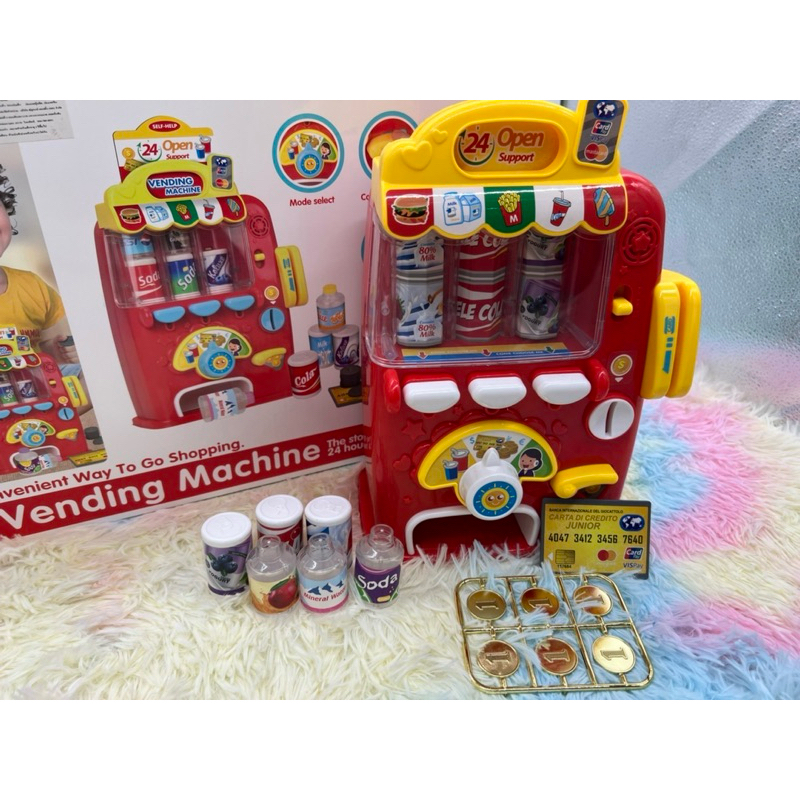 🌈ของเล่น ของเล่นเด็ก ตู้กดน้ำ  ตู้กดน้ำอัตโนมัติ Vending Machine ตู้กดน้ำญี่ปุ่น ตู้ขายน้ำ ตู้กดน้ำโค้ก