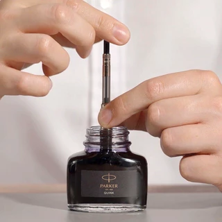 Parker น้ำหมึกขวด 57ml สีน้ำเงิน สีน้ำเงินเข้ม สีดำ หมึกขวดใช้กับหลอดสูบหมึก PARKER Quink Bottle Ink for Fountain pen