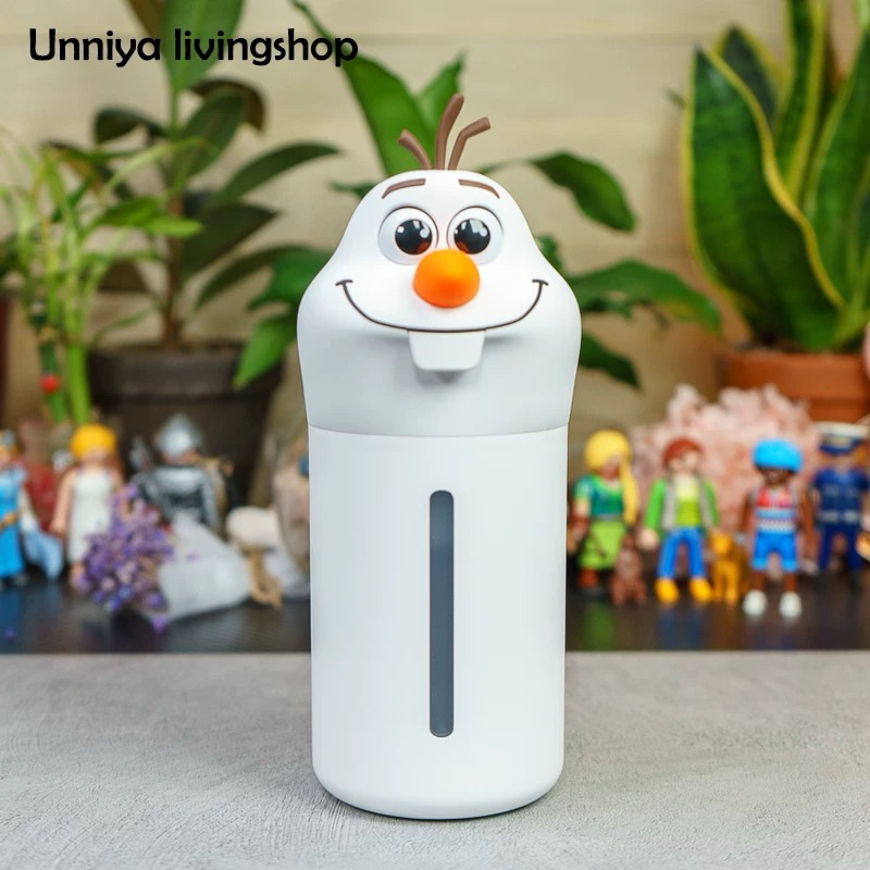 พร้อมส่ง เครื่องทำความชื้นโอลาฟ frozen snow มีแสงและสามารถถอดเติมน้ำยาได้
