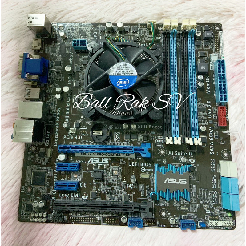เมนบอร์ด ASUS P8H77-M PRO/CG8270/DP_MB / CPU i3 3220