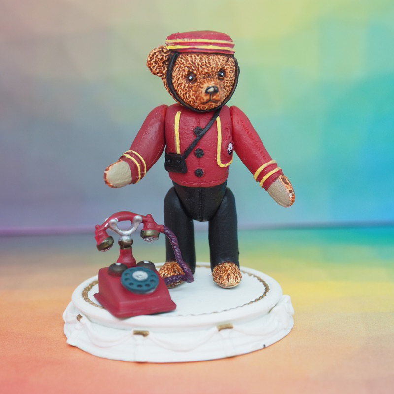 Antique Teddy Bear Collection Figure No.1 - Bellboy Bear