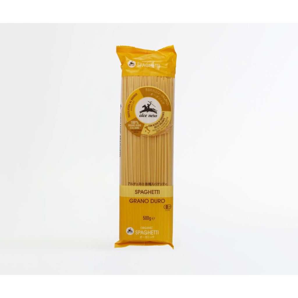 เส้นสปาเก็ตตี้ ออร์แกนิค [อัลเซ เนโร่] : Organic Spaghetti [Alce Nero]