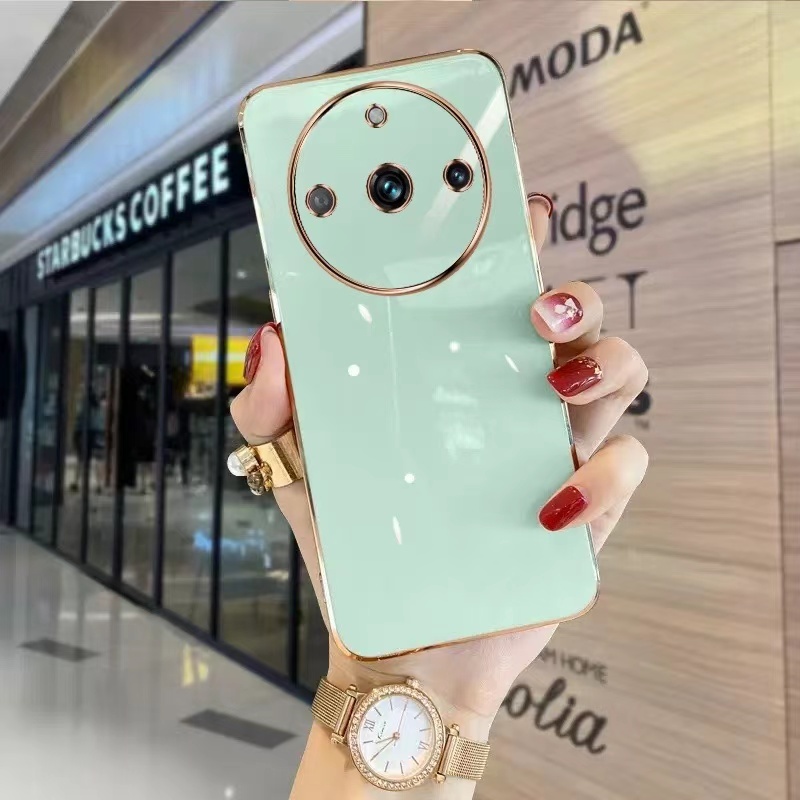 เคส TPU ขอบตรง สำหรับ Oppo Realme 11 11X เคสนิ่ม ออปโป้ เรียลมี11 11X