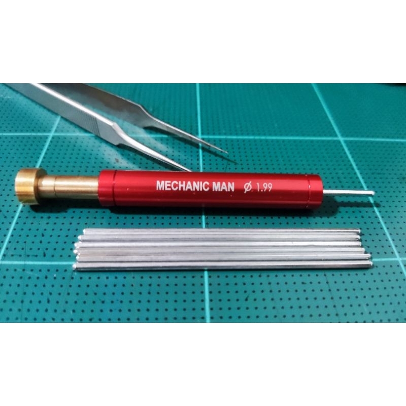 แกนล้อคัด 61mm แม่นยำระดับ 1.99mm คัดให้เลยแกนคดไม่ขายค่ะ -  Selected Quality Mini4wd 2x61mm Hex Shafts