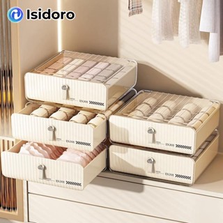 Isidoro กล่องเก็บชุดชั้นใน กล่องจัดระเบียบ  รูปแบบลิ้นชัก กั…