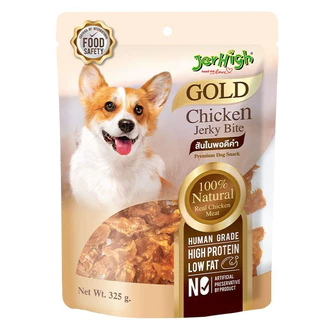 [ โปรโมชั่นแถมหมดสิ้นเดือนมิถุนายนนะคะ ] JerHigh Gold Premium DogSnacks 200-325g(K-sy)