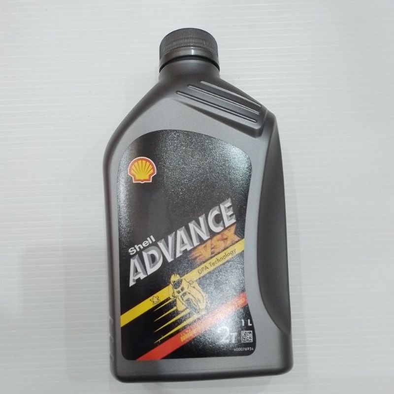 น้ำมันเครื่อง 2T SHELL ADVANCE VSX 1L น้ำมันเครื่องออโต้ลู้ป มอเตอร์ไซค์เบนซิน 2จังหวะ 501198713372 ราคา ถูกที่สุด ดีลบีเคเค