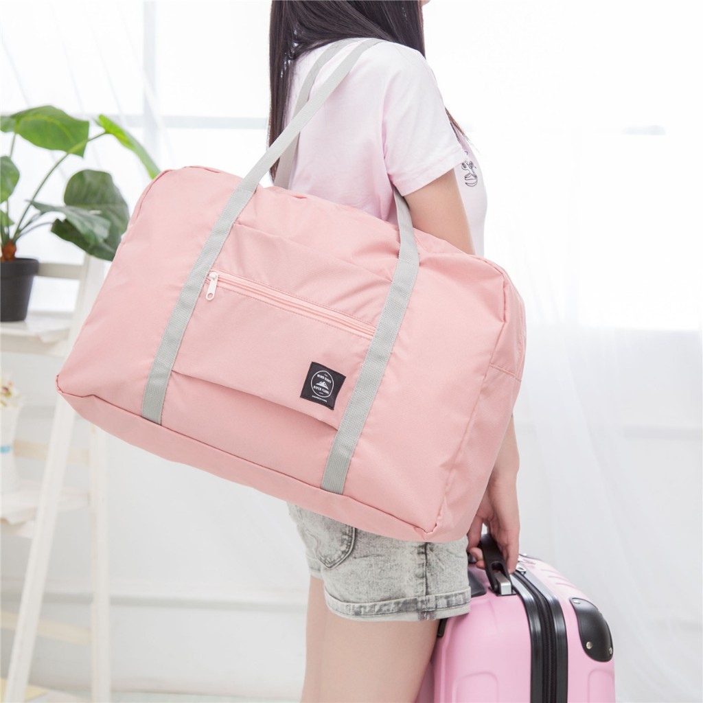 ShopAt.Two[BG6805] กระเป๋าเสริมเดินทาง กระเป๋าจัดระเบียบ พับเก็บได้ พกพาสะดวก