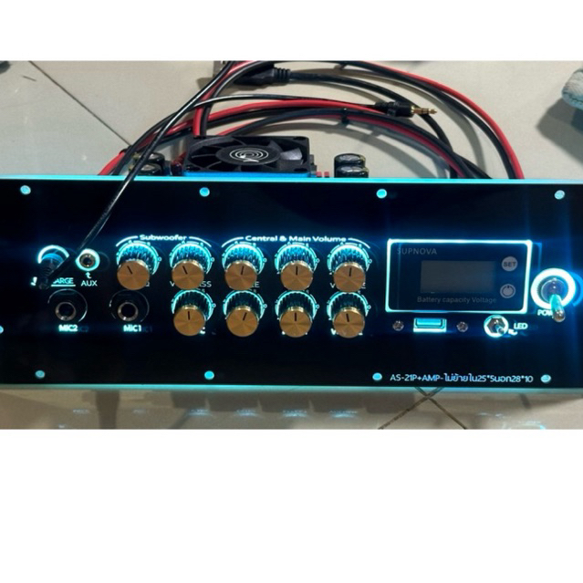 เพลทไฟ AS21P  แบบไม่รวมแอมป์เฉพาะแผ่นรวมอุปกรณ์รวมต่อสายไม่รวมแอมทั้งสองตัวได้เฉพาะแผ่นรวมอุปกรณ์รวม