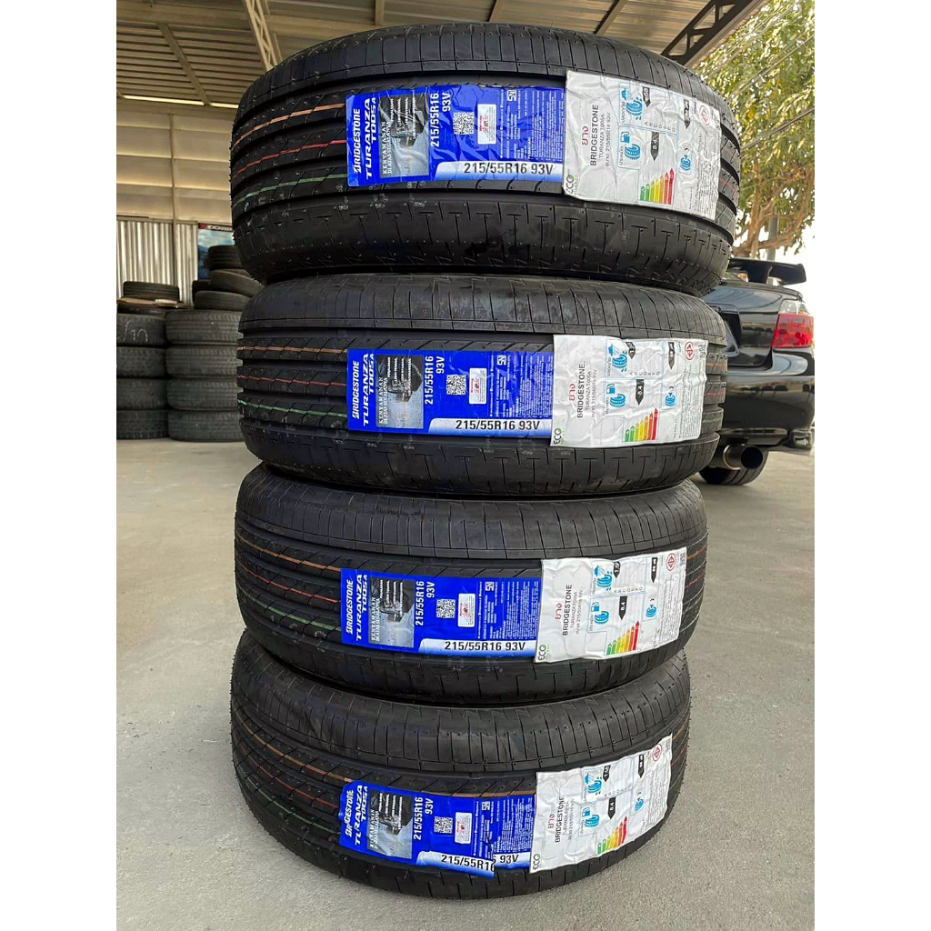 🔴 ยาง "#บริดจสโตน" Bridgestone Turanza T005A *** ยางใหม่ ปี 23 *** - 215/55R16