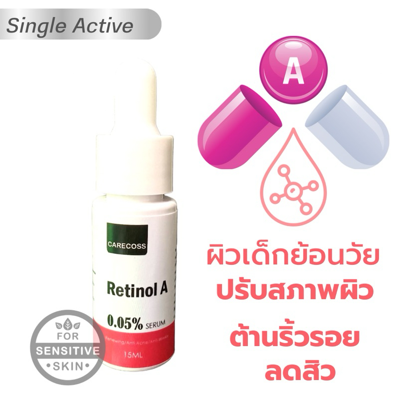 Retinol A serum(เซรั่มเรตินอล เอ)15มล.