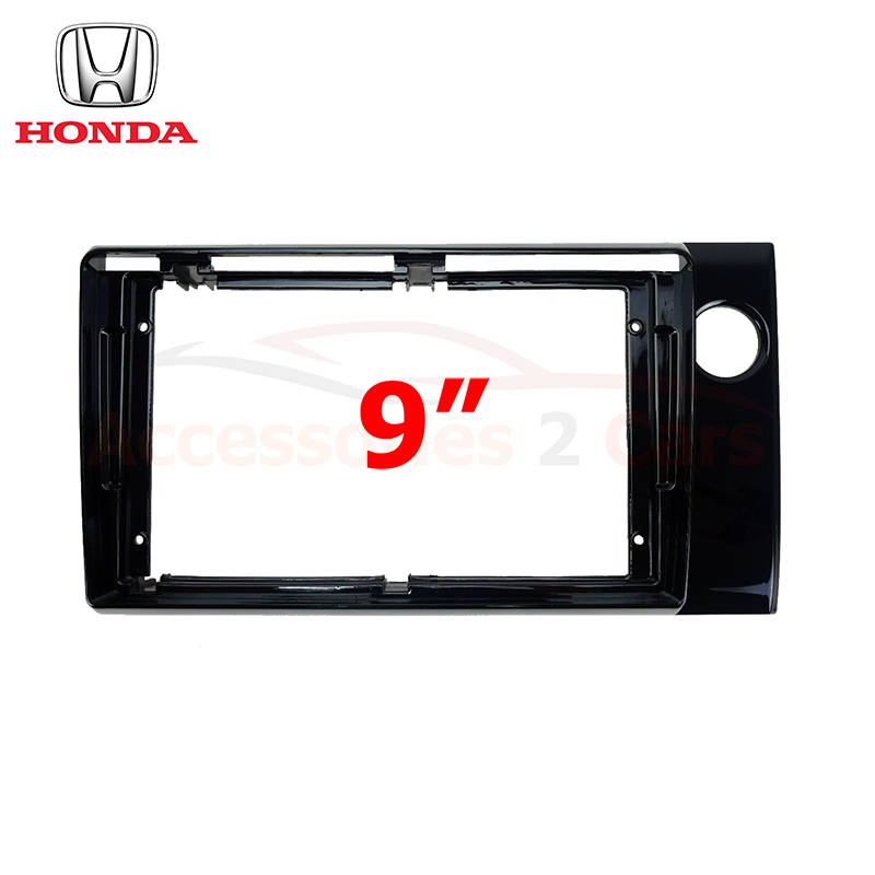 กรอบในวิทยุรถยนต์ ยี่ห้อ HONDA รุ่น BRV BRIO ปี 2016-2021 รหัสสินค้า HO-112N