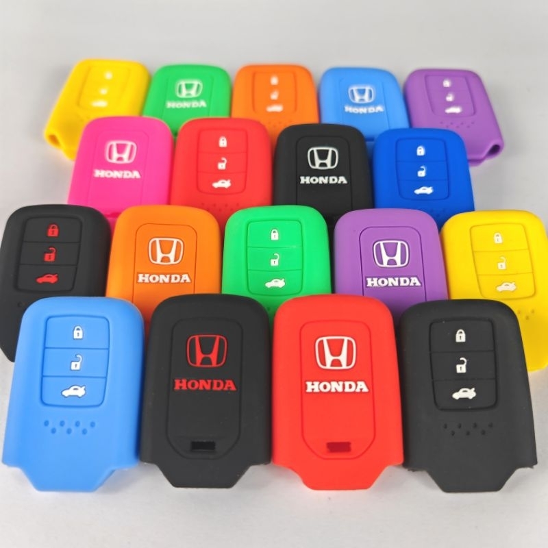 ซิลิโคนรีโมท รถยนต์ Honda Accord / All New City เคสรีโมท เคสกุญแจ Smart Key 3 ปุ่ม