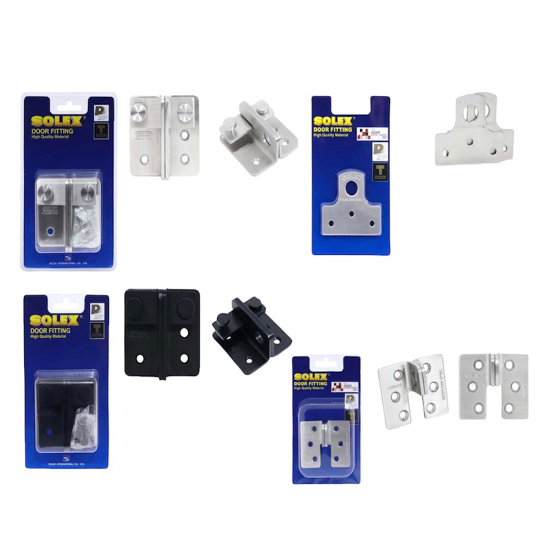 SOLEX สายยู หูช้างสแตนเลส สายยูพร้อมกลอนสับในตัว