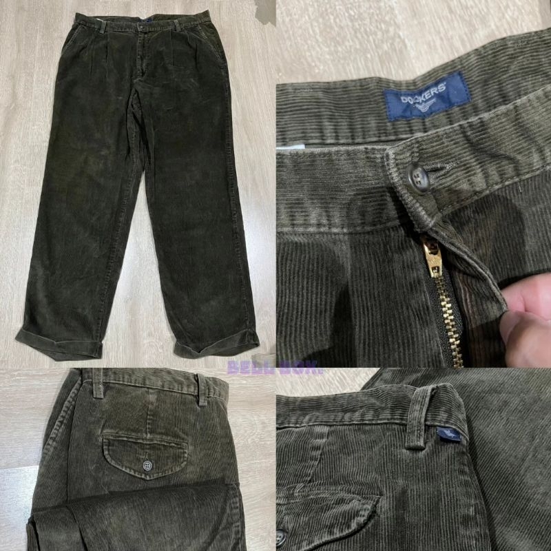 กางเกงขายาวลกฟูก DOCKERS