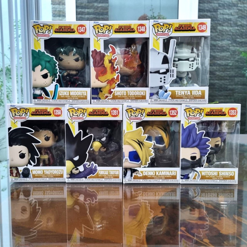 [Plus Ultra] Funko Pop My Hero Academia - Izuku,Shoto,Tenya, Momo, Fumikage(กล่อง8.5/10),Denki, Hitoshi