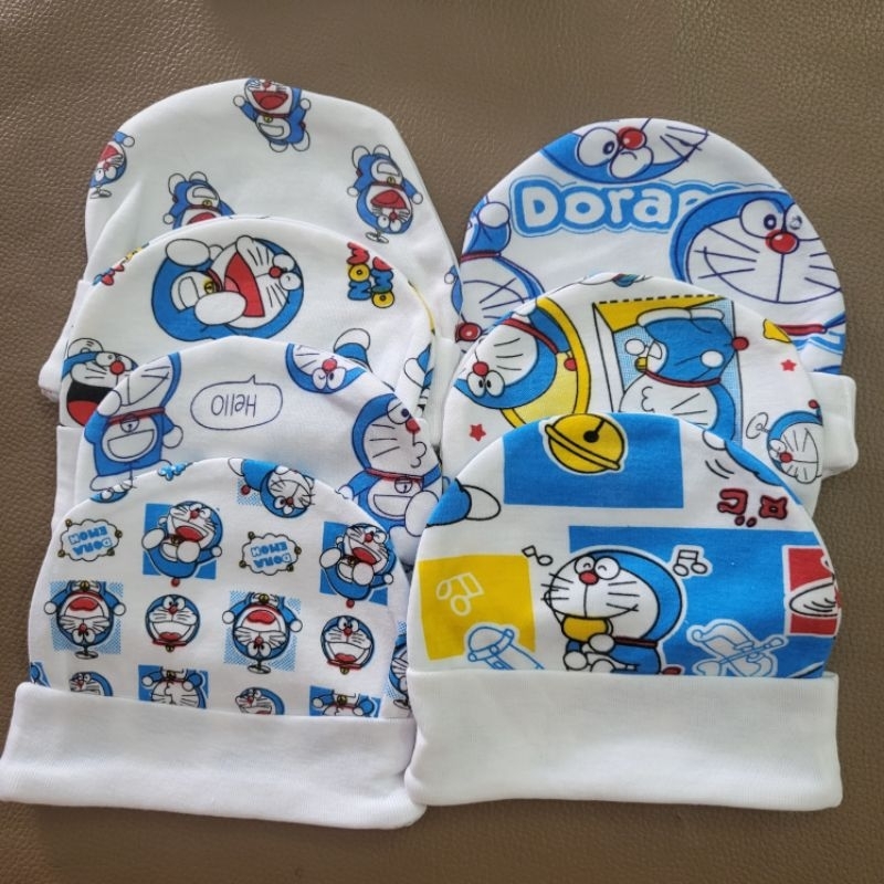 Sale 7 ใบ 100 หมวกเด็กแรกเกิด ผ้าคอตตอนนุ่มๆ เกรดส่งออก