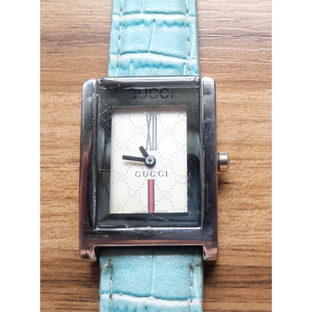 นาฬิกา Gucci Tank Watch Size 26mm สีเงิน มือสอง