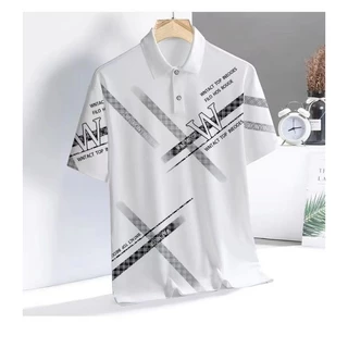 เสื้อโปโล​ เสื้อ​คอปก​ ผ้าเย็น​นาโน​ ใส่​สบาย​ๆ