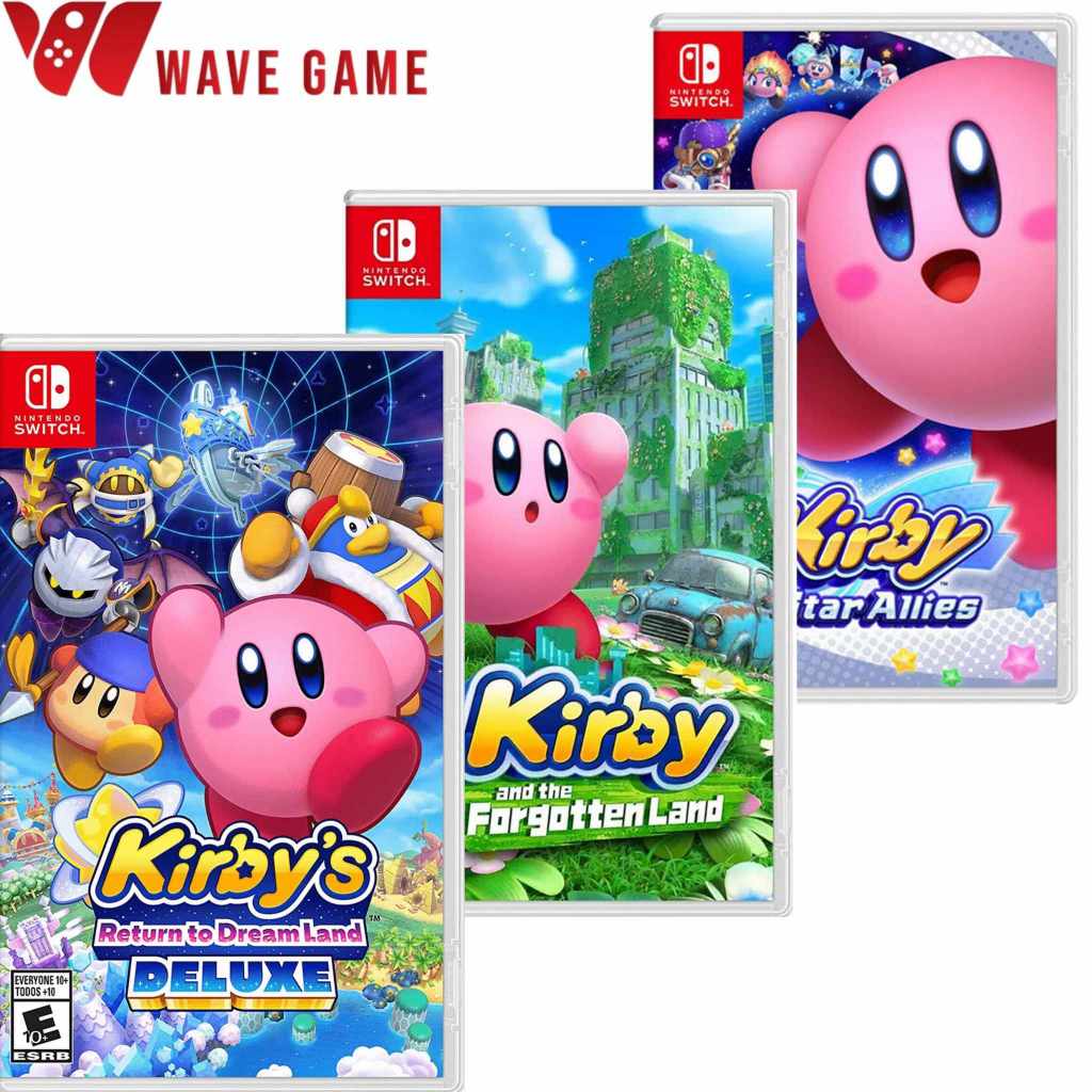 nintendo switch kirby return to dreamland / kirby and the forgotten land / kirby star allies ( engli