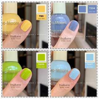 พร้อมส่ง Two-moons ของแท้ รุ่น ลูกกวาด (candy) ยาทาเล็บ สีทาเล็บกึ่งเจล ขนาด10ml*1 ไม่ต้องอบ สีสวย แห้งไว