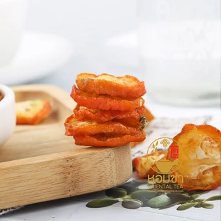 ชาส้มจี๊ด ส้มจี๊ดแห้ง หั่นฝาน เกรด A หอม สวย สะอาด เต็มชิ้น ไม่ใช่เศษ Dried Kumquat Tea