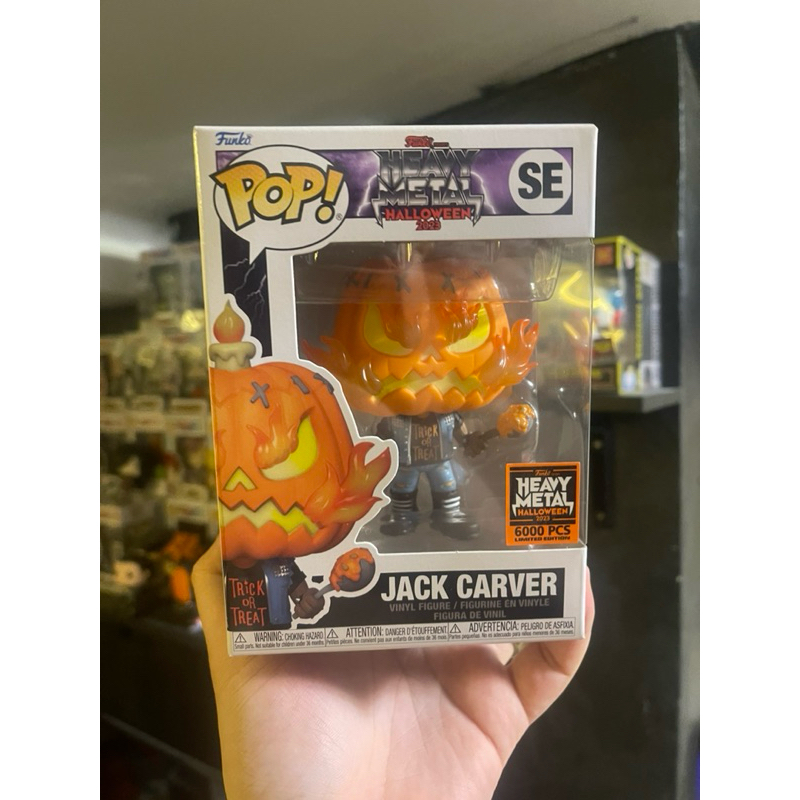 Funko Pop : Jack Carver (หายาก) horror halloween limited edition 2023