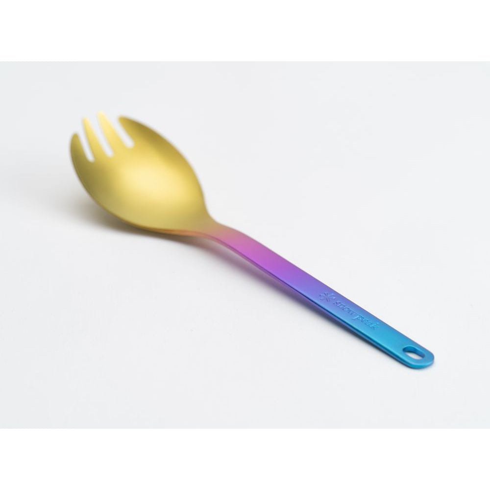 Snow Peak Limited FES-2022 TITANIUM SPORK Rainbow