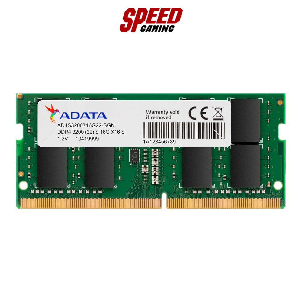 ADATA RAM NOTEBOOK (แรมโน้ตบุ๊ค) AD4S320032G22-SGN 32GB DDR4 BUS3200 / By Speed Gaming