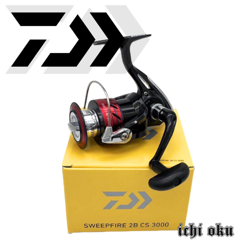 รอกสปินนิ่ง รอกตกปลา DAIWA SWEEPFIRE 2B CS เบอร์ 1500 2000 3000 4000 5000