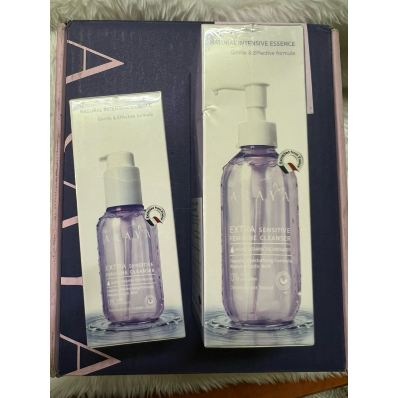 Araya feminine original lady care อารยา สบู่เหลวสูตร อ่อนโยน ของแท้ ยกกล่อง