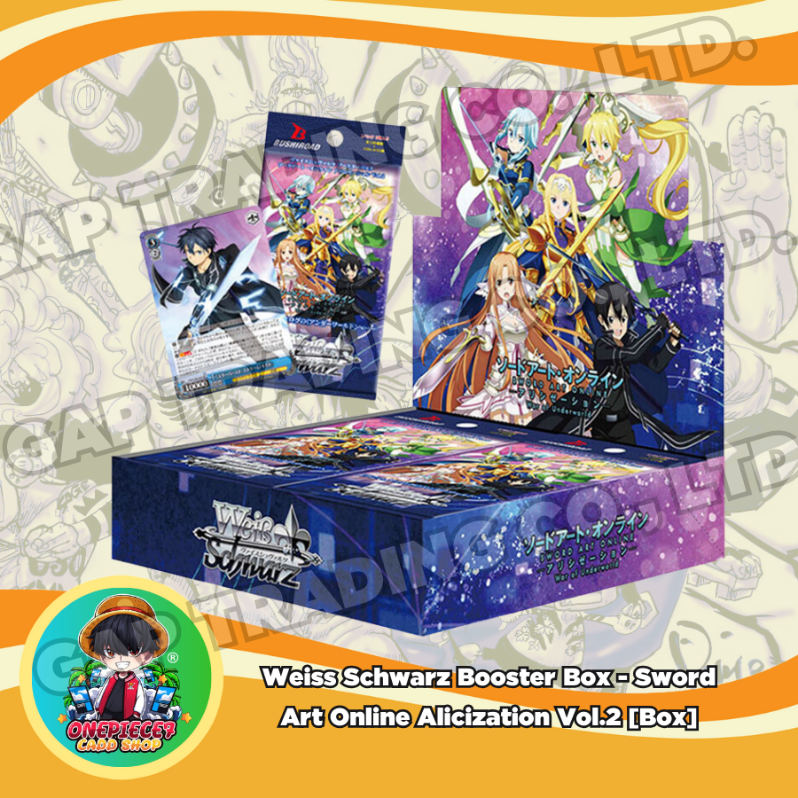 กล่อง Weiss Schwarz Booster Box - Sword Art Online Alicization Vol.2 [Box] *JP