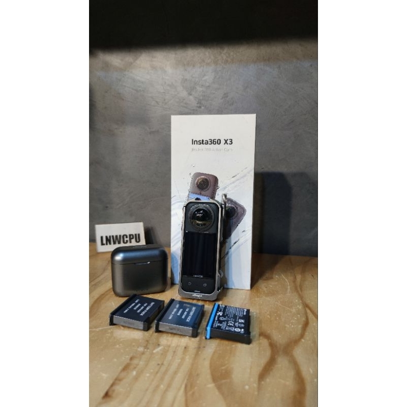 กล้อง Insta360 x3 มือสอง ของแถมเยอะมาก