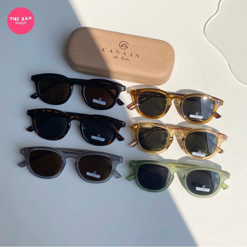 CANAAN แว่นกันแดด อะชิเตท+TR S5430 ป้องกันแสงแดด ใส่ได้ทุกเพศ (มีปลายทาง)