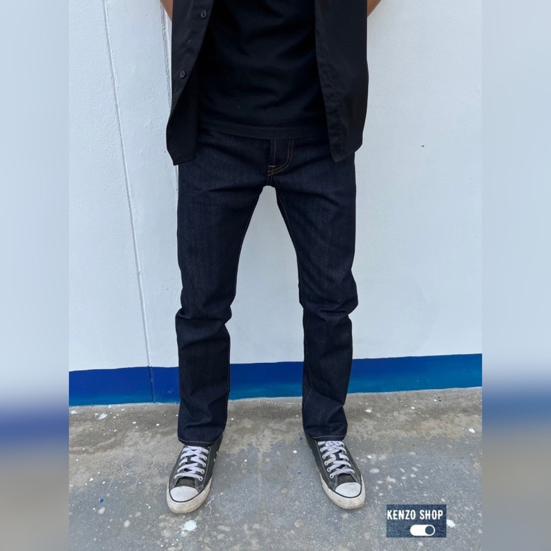 กางเกงยีนส์ขายาว 501ผ้าดิบริมแดง รุ่น 110ปี