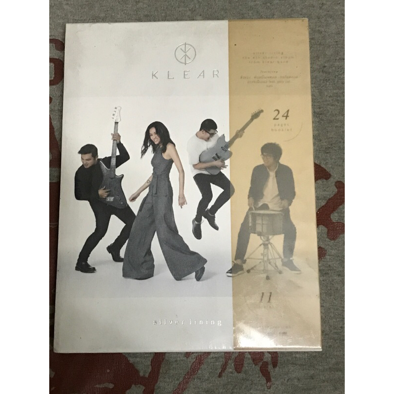 CD,ซีดีเพลงไทย KLEAR SILVER LINING แผ่นแท้ มาสเตอร์ มือ 1