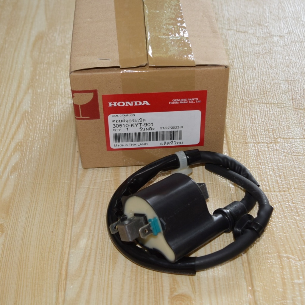 คอล์ยจุดระเบิด(COIL COMP,ICN) SCOOPY i ปี 2010 แท้ศูนย์ฮอนด้า ราคา/1ชิ้น 30510-KYT-901