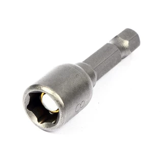 ดอกไขควงลมบล็อก ดอกไขควงลูกบล็อก ดอกบล็อกลมหัวแม่เหล็ก บล็อคน็อต Keenness 8x45 mm ***(แพ๊ค 10อัน)***