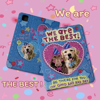 ✨พร้อมส่ง✨เคสไอแพด Best Puppy Pro13 2024 Air7/6 Gen9 Air5 Gen12 เคส ipad ลายเดนิม Pro11 Air4 mini7