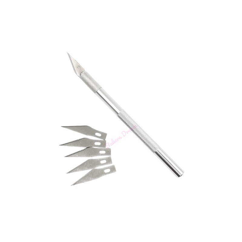 มีดแกะสลัก สำหรับงานฟองดอง มีดตกแต่งเค้ก,ผลไม้